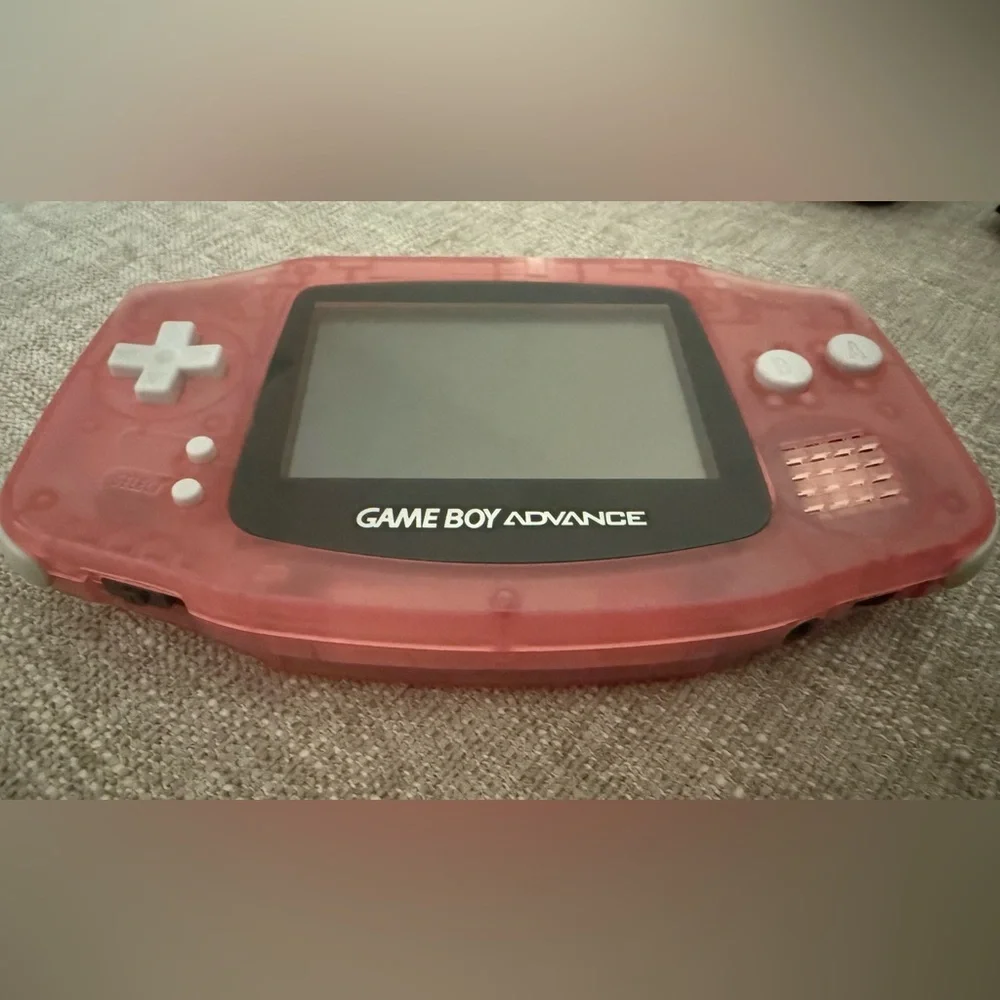 Nintendo Game Boy Advance - Translucent PINK- **Great Condition**